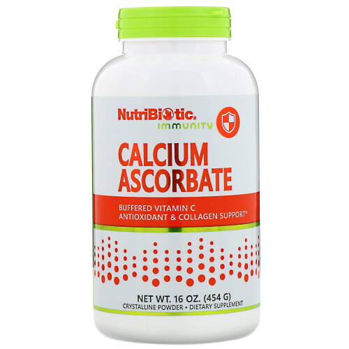 NutriBiotic, Immunité, Ascorbate de Calcium, 16 oz (454 g)