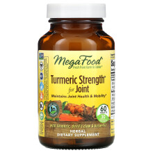 MegaFood, Curcumin aus Kurkuma, Extra Stark, Gelenke, 60 Tabletten