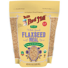 Bob's Red Mill, Farine de Lin Biologique, Moulue Entière, 32 oz (907 g)