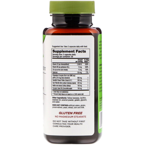 LifeSeasons, Pros-T Glandular Support, 60 Softgels 1