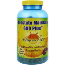 Nature's Life Prostate Maintient - Supplment de soutien  la prostate pour la sant des hommes - Saw Palmetto Pygeum Complexe  base de plantes