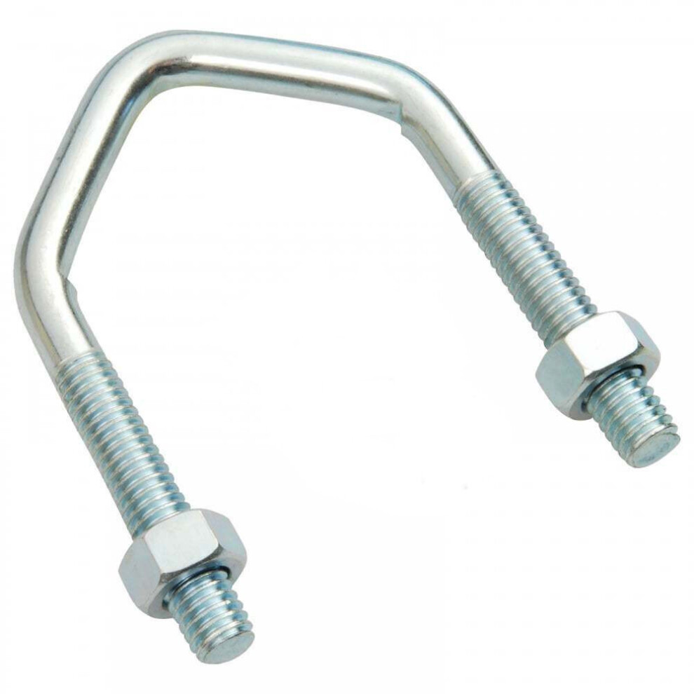 (1 X 2.5" Large ) 2.5 Inch Large & 1.75 Inch Small U Bolts For Satellite Tv Aerial Dish 3301414142896