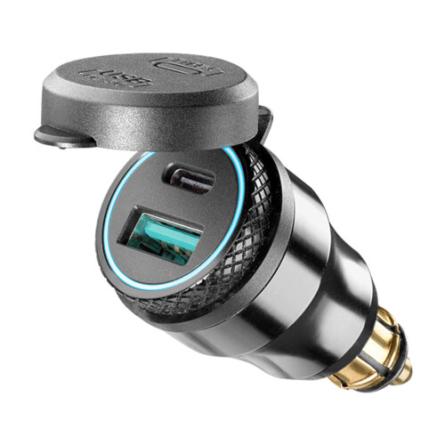 Interphone USB A & USB C Type DIN Adapter