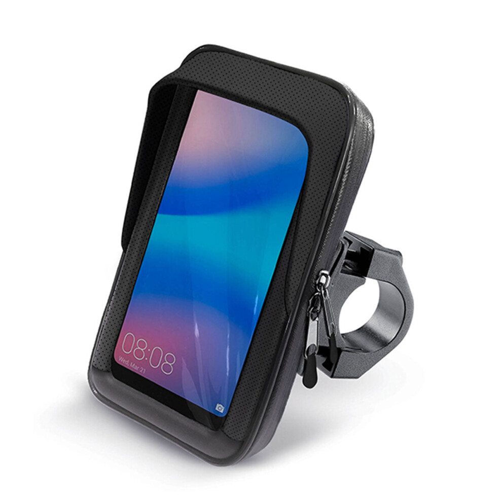 Interphone Tubular Handlebar Universal Soft Case Smartphone Holder - 6.7" 8018080372346