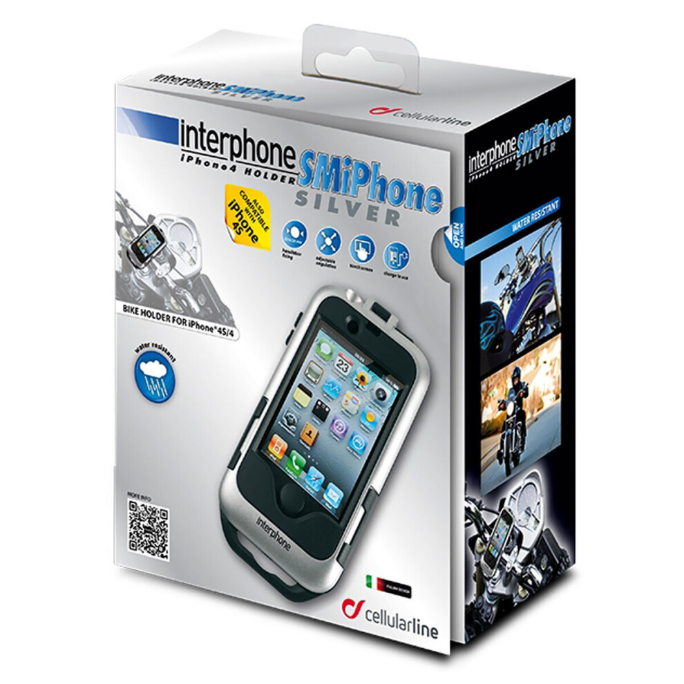 Interphone Iphone 4 Slv Holder For Tubular 8018080163685