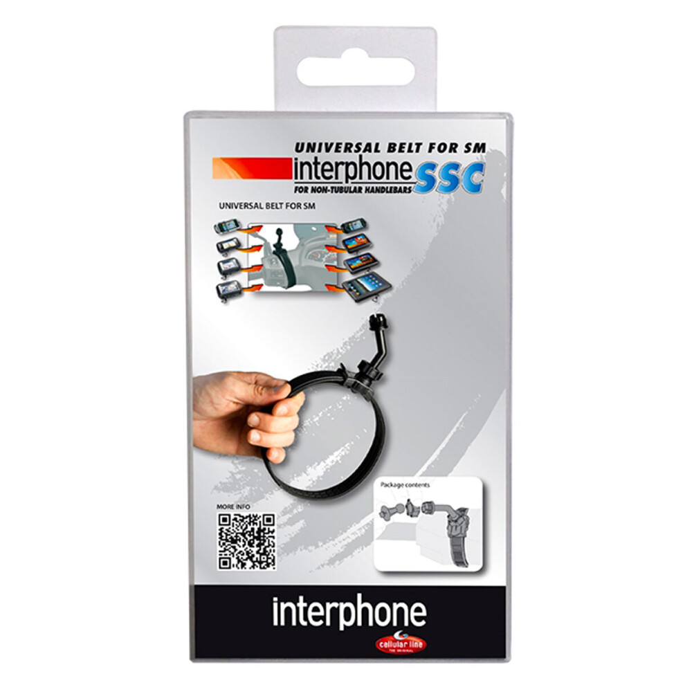 Interphone Mounting Bracket For Non-Tubular Handlebar 8018080148170
