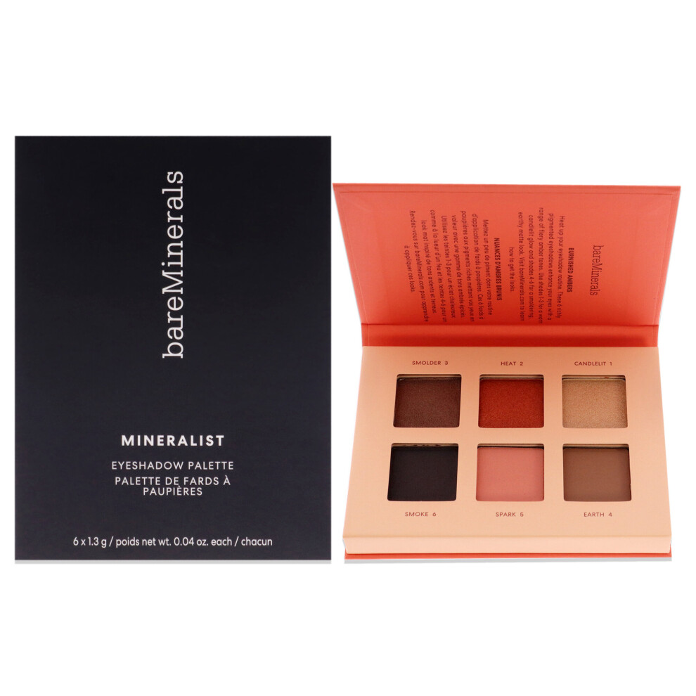 bareMinerals Mineralist Eyeshadow Palette - Burnished for Women 0.04 oz Eye Shadow