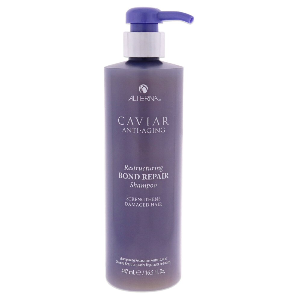 Photos - Hair Product Alterna Caviar Anti-Aging Restructuring Bond Repair Shampoo for Unisex 16.5 oz Shampoo 
