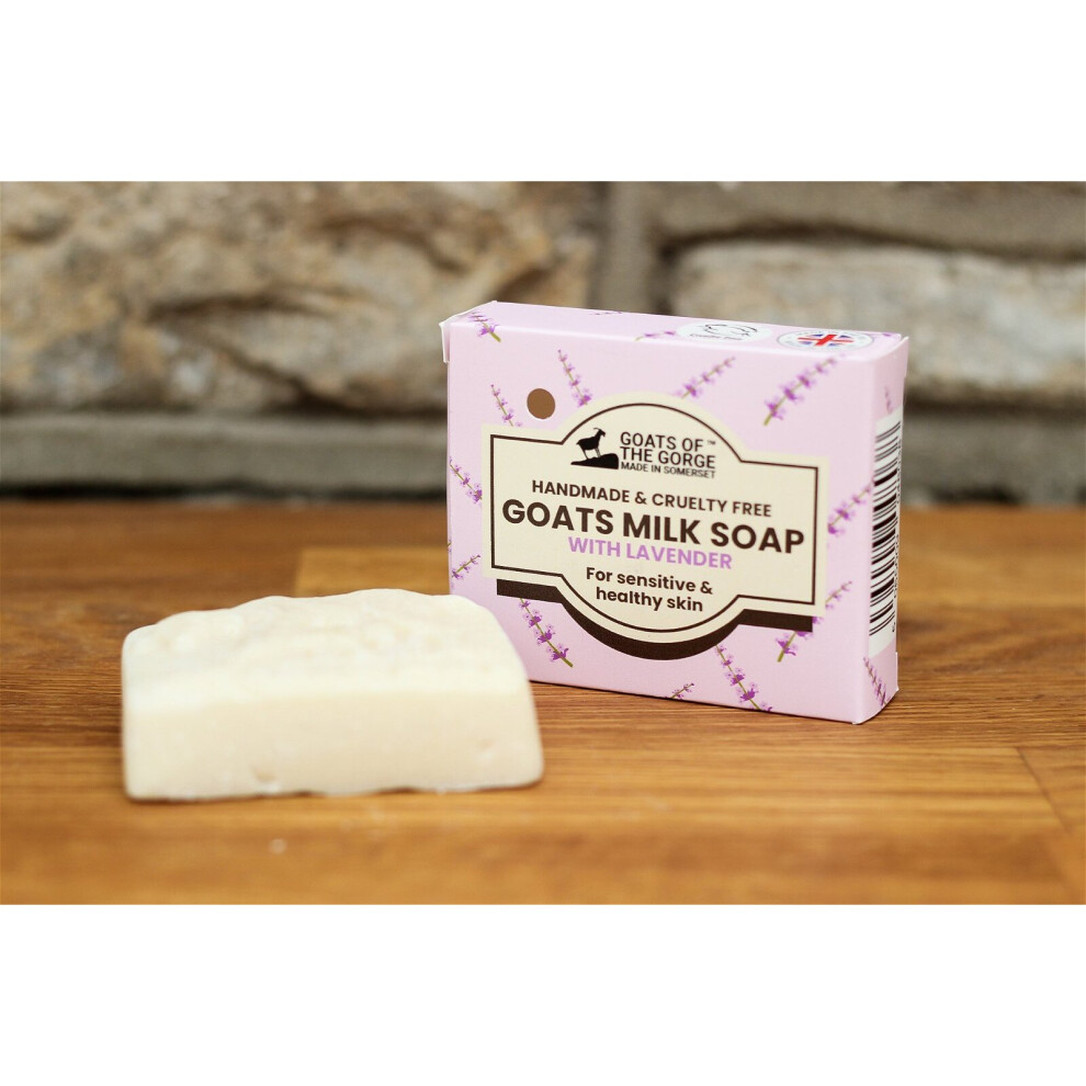 Geko Lavender Goats Milk Soap