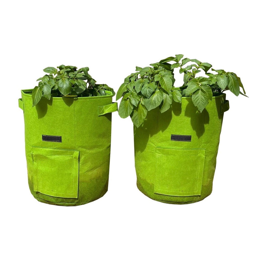 Selections Potato Planter Grow Bags 37 Litre (Set Of 2) Non - Woven Fabric Pots