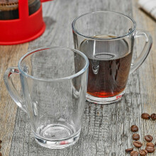 (2) 2,4,6 250ml Glass Coffee Mug Hot Insulated Tea Cup