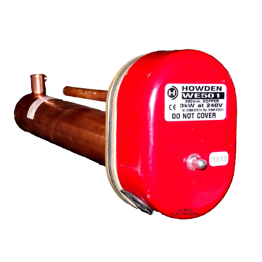 Howden We501 4 Bolt Domestic Circulator Immersion Heater 3Kw 12" 5029008100005