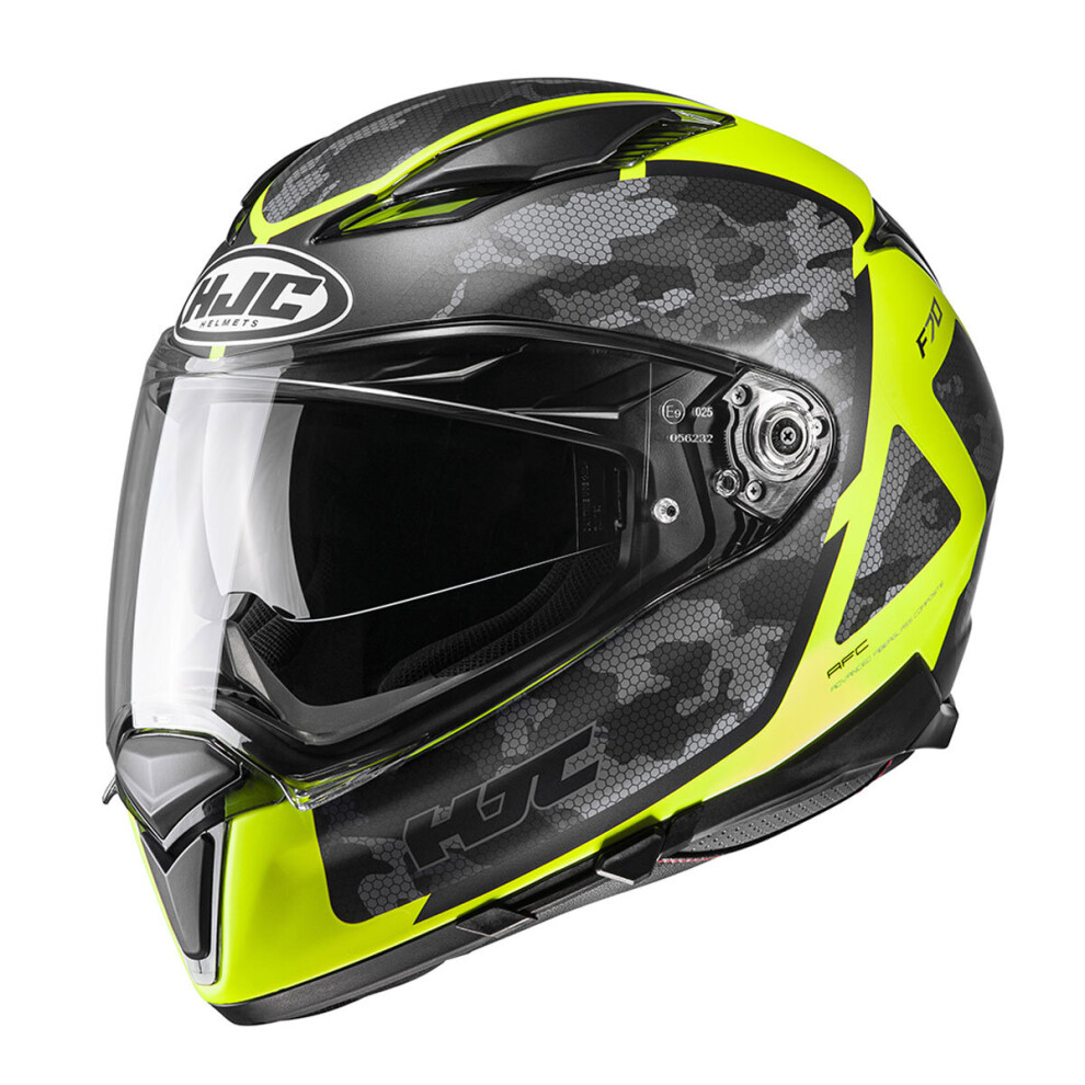 (2Xl) Hjc F70 Katra Mc3hsf Yellow / Black Black,Yellow 8804269348093