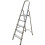 Hyfive Aluminium 5 Step Ladder Lightweight 2