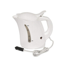 12V Car Kettle 1L, 150W, 1.4m Cable, Boil-Dry Safe – Makes 3 Cups, Ideal for Camping, Road Trips, Cars