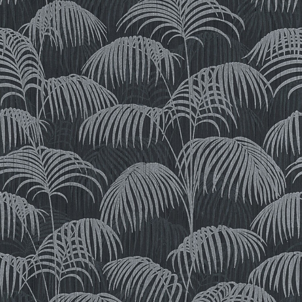 Photos - Wallpaper Profhome 961984-GU Nature  wall matt black grey 5.33 m2 (57 ft2)