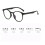 (Grey Transparent) Unisex Anti Glare Blue Light Blocking Filter Glasses For Fatigue Gaming Computer 7