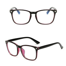 (Leopard) Anti Glare Gaming Glasses Blue Light Blocking Computer Square Vintage Eye Wear Anti UV F
