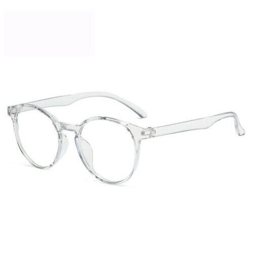 (Grey Transparent) Unisex Anti Glare Blue Light Blocking Filter Glasses For Fatigue Gaming Computer 2