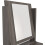 Nevada 4 Drawer Dressing Table Set Black Wood Grain 4