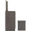 Nevada 4 Drawer Dressing Table Set Black Wood Grain 5