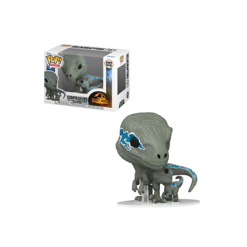 Photos - Action Figures / Transformers Funko POP Vinyl: Jurassic World 3: Blue & Beta 