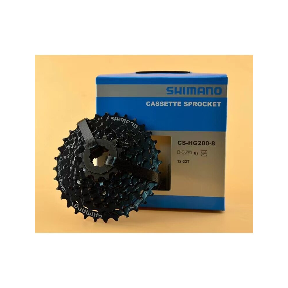 (HG200-8 Speed 12-32T) SHIMANO Mountain Bike Cassette Flywheel 8/9/10/11/30/20 Speed Cassette Fly Bicycle Accessories