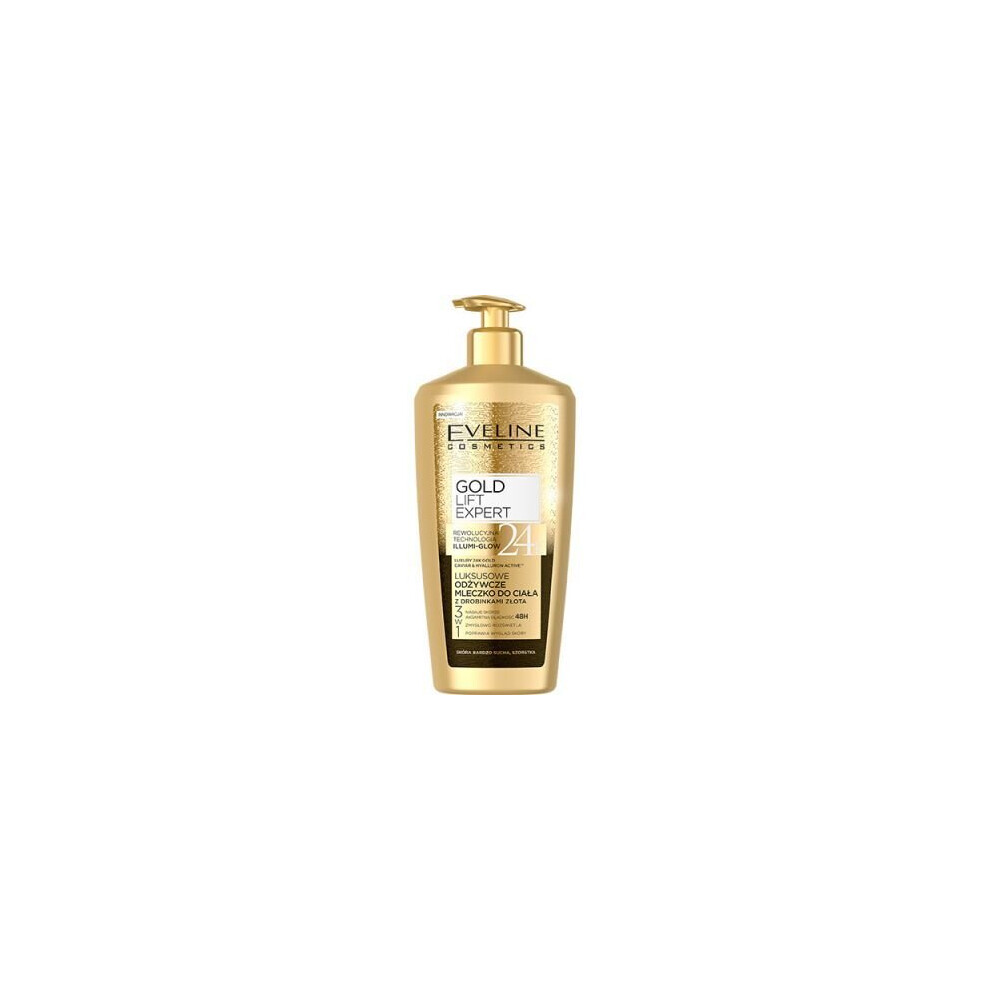 EVELINE COSMETICS GOLD LIFT EXPERT 24K body milk gold particles 350ml