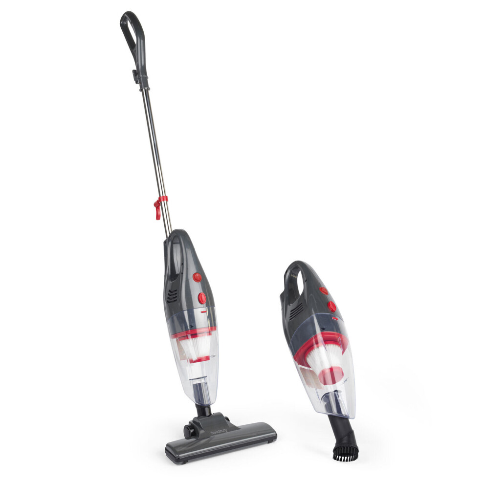 BELDRAY COMPACT UPRIGHT TO HANDHELD 600W STICK VAC VACUUM CLEANER GREY