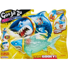 Heroes of Goo Jit Zu Goo Shifters Primal Thrash Pack. Giocattolo Elastico e Squishy con Trasformazione Unica, Multicolore