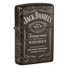 Zippo AW21 Jack Daniel's 150th Anniversary Black Ice Windproof Lighter