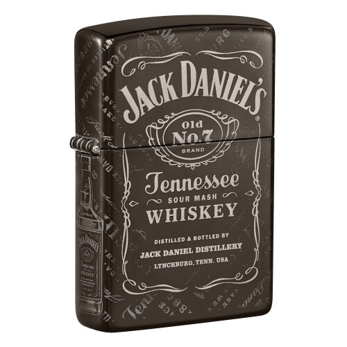 Zippo Zippo AW21 Jack Daniel's 150th Anniversary Black Ice Windproof Lighter