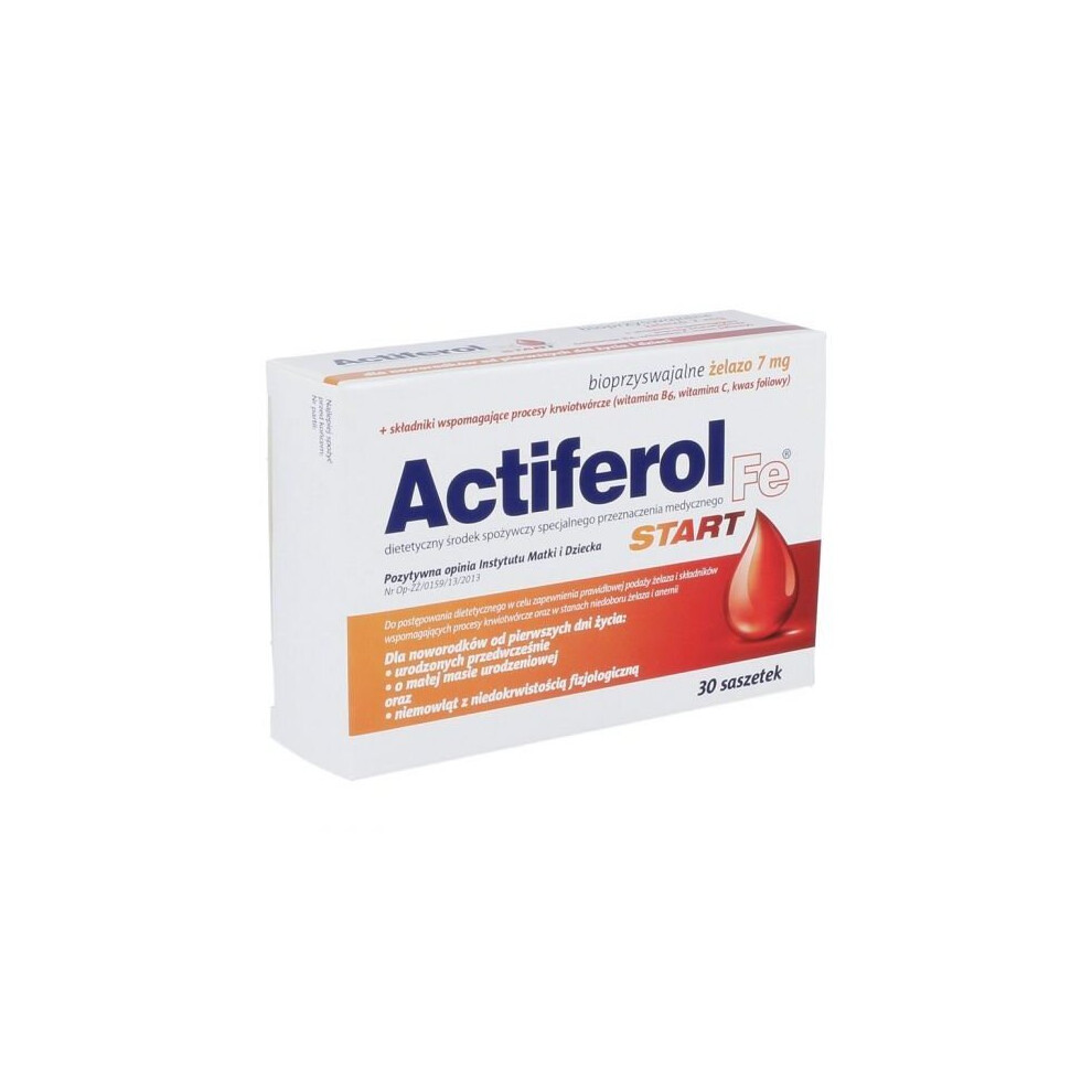 Actiferol Fe Start for infants, children and adults, 30 sachets