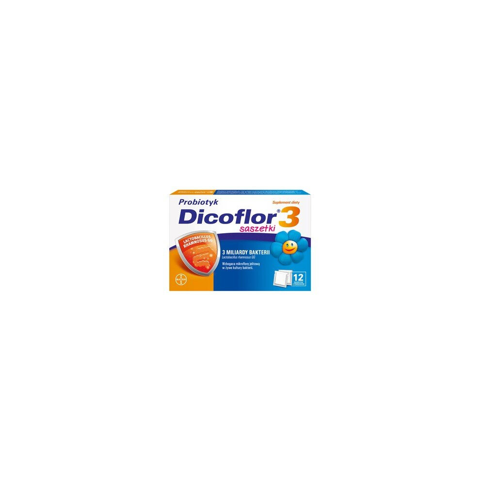 Dicoflor 3, for infants and children, 12 sachets Probiotic