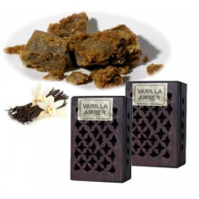 (Vanilla Amber) Incense Resin In Wooden - Box