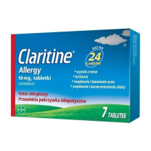 Claritin 24 Hour Non Drowsy Allergy Relief 7 Tablets