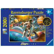 Ravensburger Cosmic Connection 150-dielna skladacka pre deti - 12975 - ka d dielik je jedinecn , dieliky do seba perfektne zapadaj