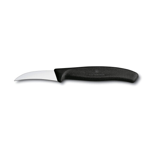 Victorinox (black) Victorinox Shaping Knife 8cm - Curved blade - Swiss Classic kitchen knife