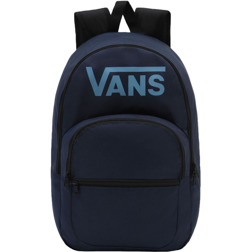 (One Size, Dress Blue) Vans Womens Ranged 2 Adjustable Strap Travel School Rucksack Backpack Bag