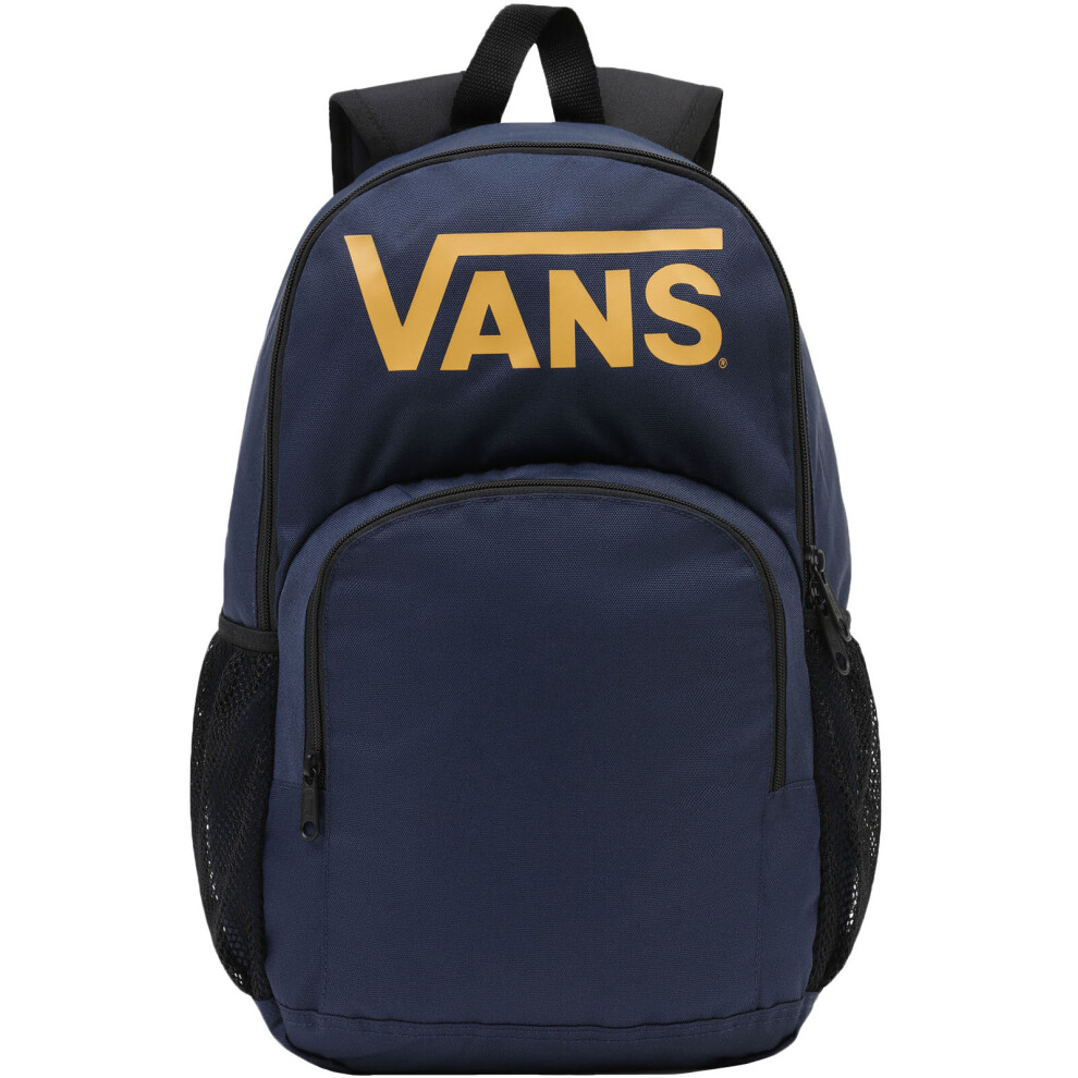 (One Size, Dress Blue/Honey) Vans Alumini Pack 5 Adjustable Travel School College Rucksack Backpack Bag