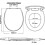 Soft Toilet Seat Oval Shape Luxury Bathroom Fitting Hinge Easy Clean 5