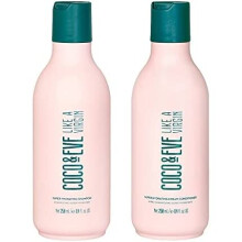 Coco & Eve Like a Virgin Shampoo & Conditioner Set - Cura Naturale, Senza Solfati con Olio di Argan
