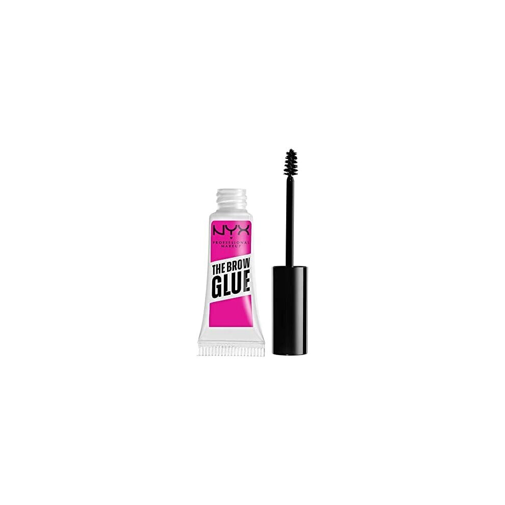 Nyx Professional Makeup Brow Glue, Instant Brow Styler, Laminated Brow Look, Clear