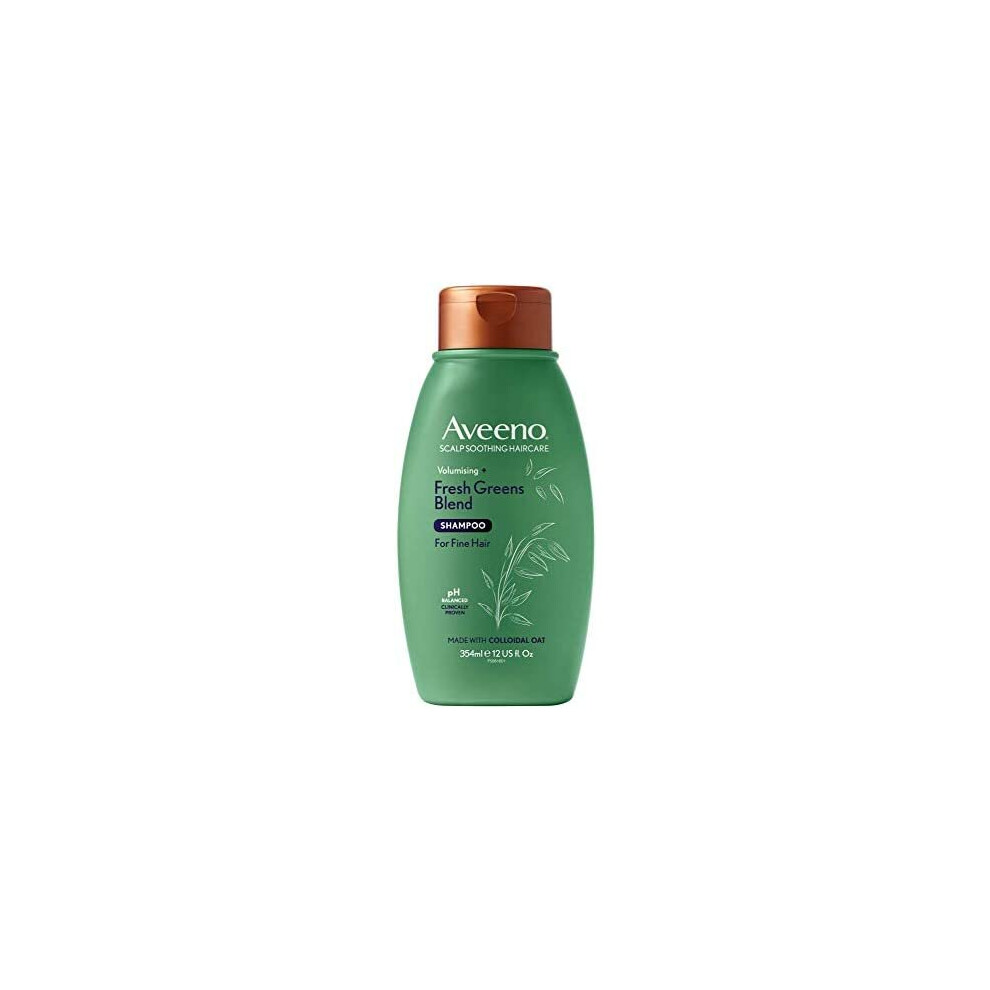 Aveeno Itchy Scalp Soothing & Volumising Hair Shampoo for Fine Hair 354ml