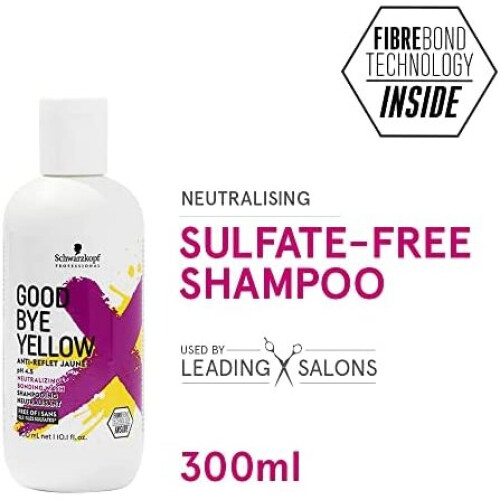 Schwarzkopf Good By Yellow Neutralizing Shampoo 300 ml S 7050 1