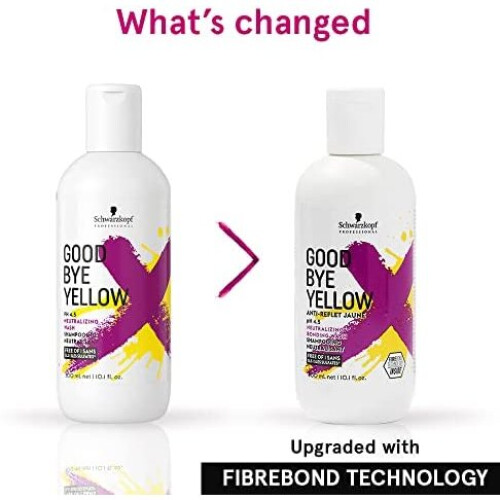 Schwarzkopf Good By Yellow Neutralizing Shampoo 300 ml S 7050 2