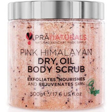 PraNaturals Pink Himalayan Salt Body Scrub 500g, Naturally Rich in Nourishing Minerals & Vitamins, Removes Dead Skin Cells, Rejuvenates Skin, For All