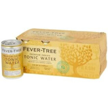 Fever-Tree Indian Tonic Water 8 x 150 ml (Pack of 3 Total 24 Cans)