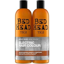 Bed Head by TIGI Colour Goddess Shampoo and Conditioner for Coloured Hair, 2x750 ml
