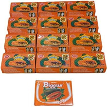 Asantee Thai Papaya Herbal Skin Whitening Soap 125g (Pack of 12]